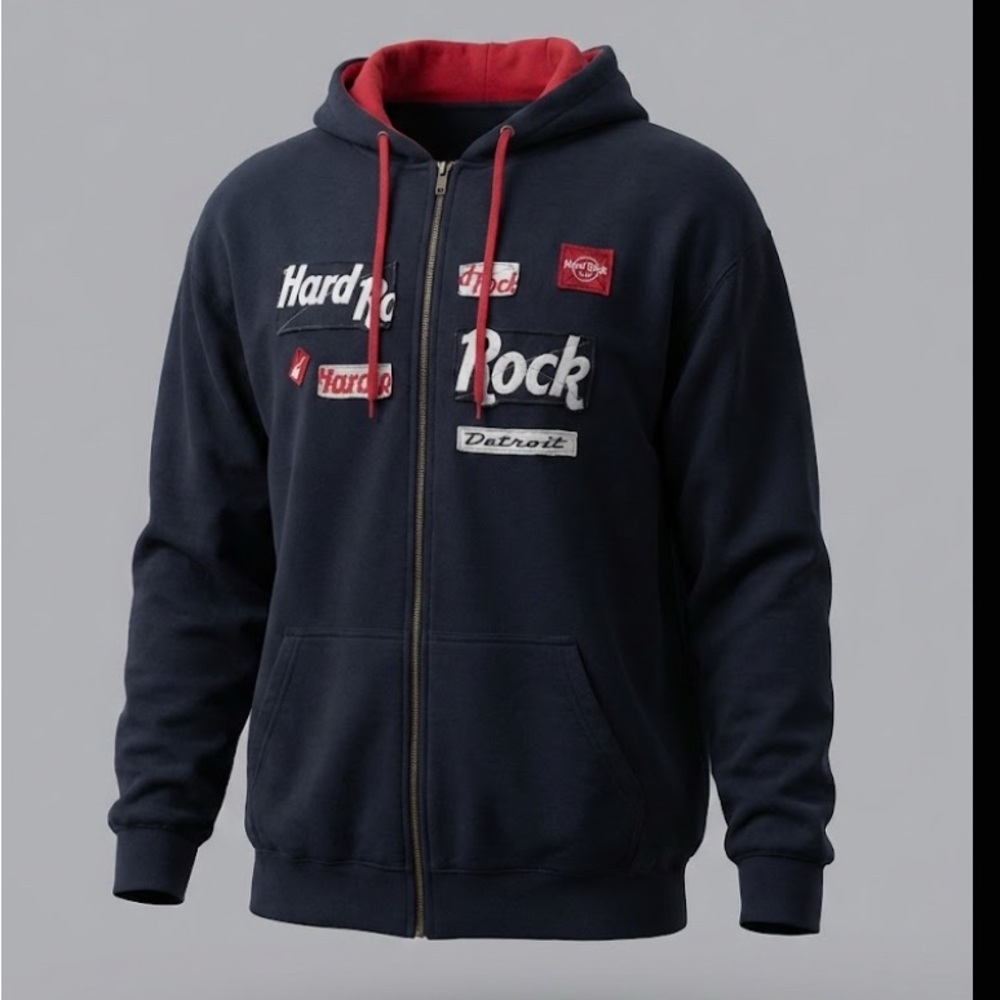 Hard Rock Cafe Black Garment with Red Logo